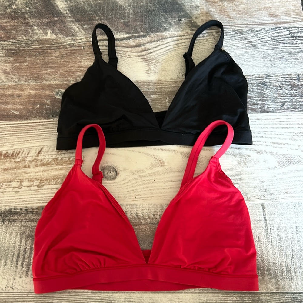 VS PINK 2 bralettes L-DD